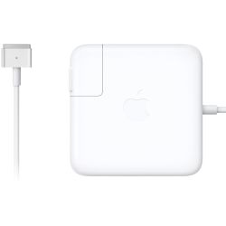 Refurbished Genuine Apple Macbook Pro Retina 13-inch (MGX72, MGX92, ME866) MagSafe 2 Charger, A - White