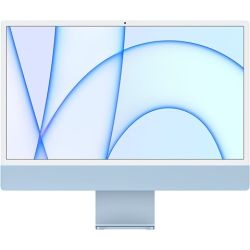 Refurbished Apple iMac 21,1/M1/8 Core CPU 3.2 GHz/8GB RAM/256GB SSD/24-inch 4.5K RD/Blue/A (Early - 2021)