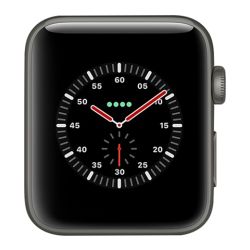 Refurbished Apple Watch EDITION Series 3 (Cellular) FACE ONLY, Grey Ceramic, 42mm, C
