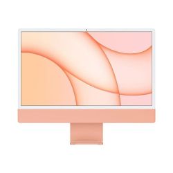 Refurbished Apple iMac 21,1/M1/8 Core GPU 3.2 GHz/8GB RAM/256GB SSD/24-inch 4.5K RD/Orange/A (Early - 2021)