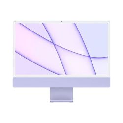 Refurbished Apple iMac 21,1/M1/8 Core GPU 3.2 GHz/8GB RAM/256GB SSD/24-inch 4.5K RD/Purple/A (Early - 2021)