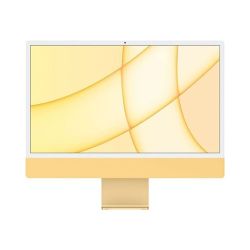 Refurbished Apple iMac 21,1/M1/8 Core GPU 3.2 GHz/16GB RAM/256GB SSD/24-inch 4.5K RD/Yellow/C (Early - 2021)