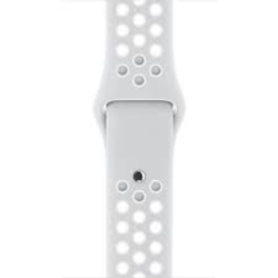 Refurbished Nike Sport Band STRAP ONLY, Silver/White, 38mm/40mm, C