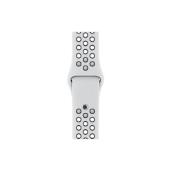 Refurbished Nike Sport Band STRAP ONLY, Pure Platinum/White, 38mm/40mm, B