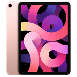 Refurbished Apple iPad Air 4th Gen (A2072) 10.9" 64GB - Rose Gold, Unlocked C