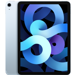 Refurbished Apple iPad Air 4th Gen (A2072) 10.9" 64GB - Sky Blue, Unlocked C