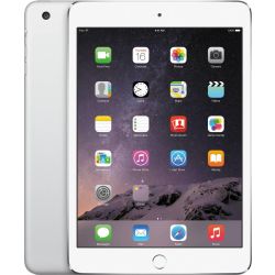 Refurbished Apple iPad Mini 3rd Gen (A1599) 128GB - Silver, WiFi B