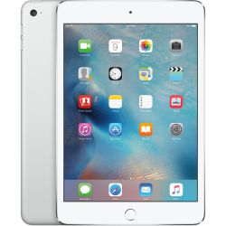 Refurbished Apple iPad Mini 4 128GB Silver, Unlocked B