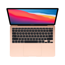 Refurbished Apple MacBook Air 10,1/M1/8GB RAM/256GB SSD/7 Core GPU/13"/Gold/A (Late 2020)