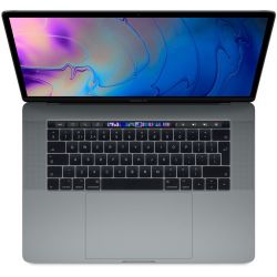 Refurbished Apple MacBook Pro 15,1/i7-8750H/16GB RAM/256GB SSD/Touch Bar/Intel 630 AMD 555+4GB/15-inch/Space Grey /C (Mid-2018) 