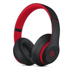 Refurbished Beats Studio3 Wireless Over-Ear Headphones - Defiant Black-Red, A