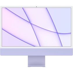 Refurbished Apple iMac 21,1/M1/8 Core GPU 3.2 GHz/8GB RAM/256GB SSD/24-inch 4.5K RD/Purple/A (Early - 2021)