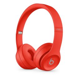 Refurbished Beats Solo 3 On-Ear Wireless - Product Red, B 