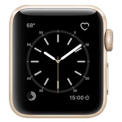 Refurbished Apple Watch Series 2 (A1757) FACE ONLY, Gold Aluminium, 38mm, B