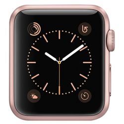 Refurbished Apple Watch Series 2 (A1757) FACE ONLY, Rose Gold Aluminium, 38mm, A