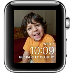 Refurbished Apple Watch Series 2 (A1758) FACE ONLY, Stainless Steel, 42mm, A