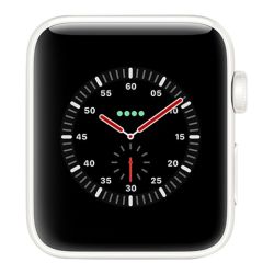 Refurbished Apple Watch EDITION Series 3 (Cellular) FACE ONLY, White Ceramic, 38mm, A