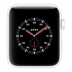 Refurbished Apple Watch EDITION Series 3 (Cellular) FACE ONLY, White Ceramic, 38mm, A