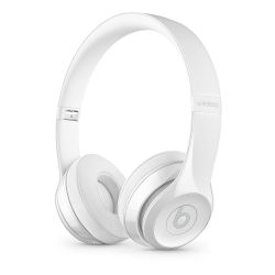 Refurbished Beats Solo 3 Wireless- Gloss White, B